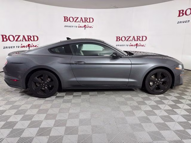 2021 Gray Metallic Ford Mustang EcoBoost Premium RWD Coupe