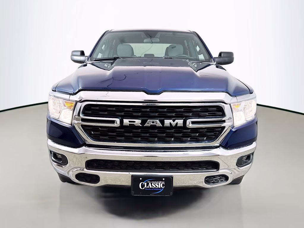 2022 Patriot Blue Pearlcoat Ram 1500 Big Horn/Lone Star 4X4 Truck