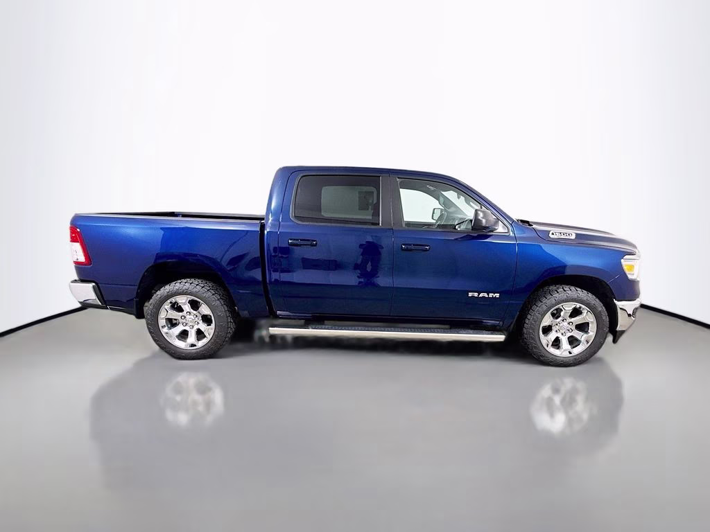 2022 Patriot Blue Pearlcoat Ram 1500 Big Horn/Lone Star 4X4 Truck