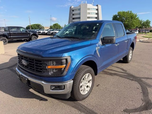 2025 Atlas Blue Metallic Ford F-150 XLT 4X4 Truck