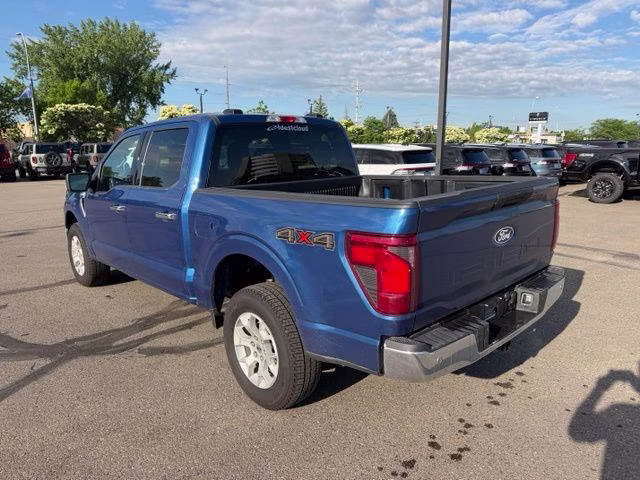 2025 Atlas Blue Metallic Ford F-150 XLT 4X4 Truck