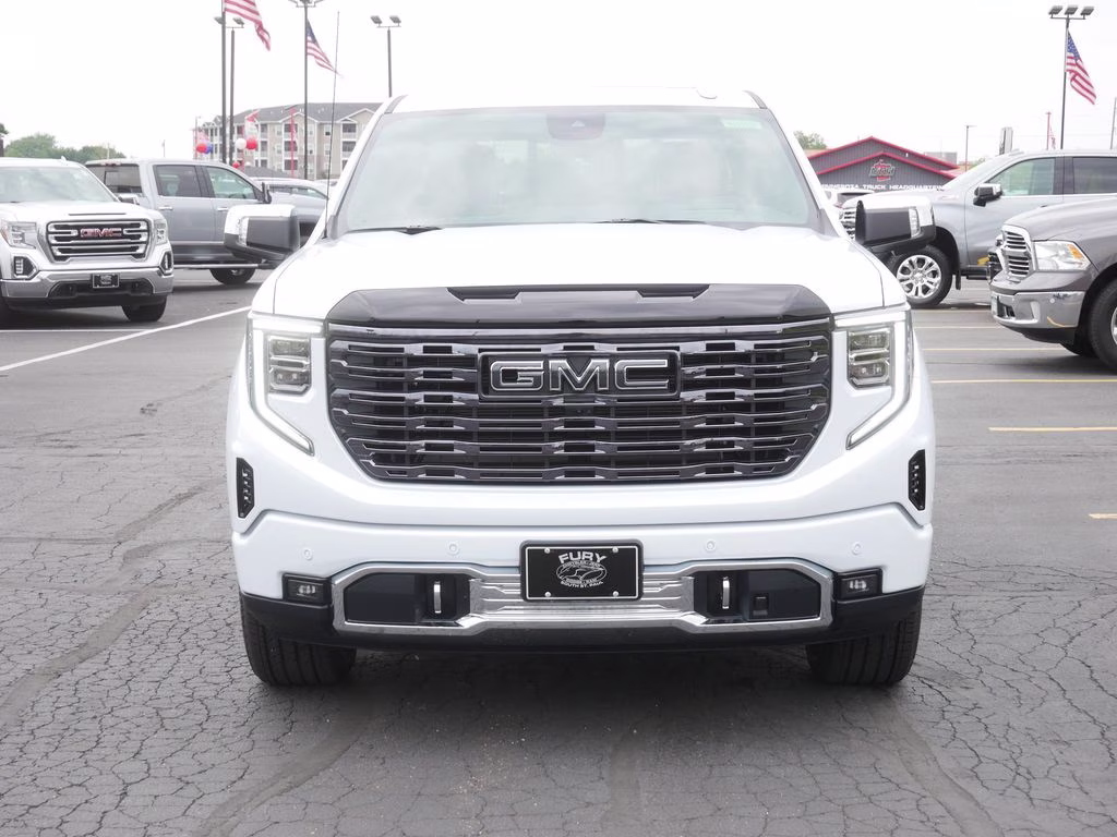 2026 Glacier White Tricoat GMC Sierra 1500 Denali Ultimate 4X4 Truck