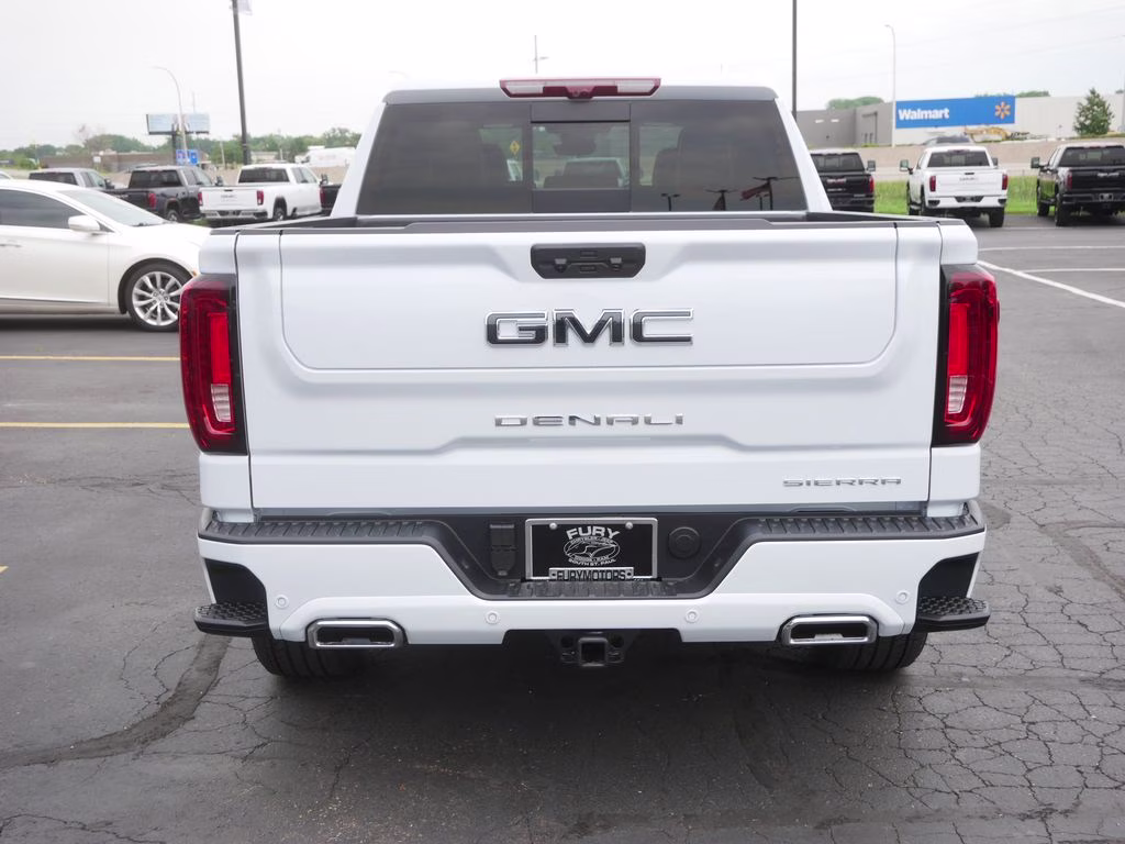 2026 Glacier White Tricoat GMC Sierra 1500 Denali Ultimate 4X4 Truck