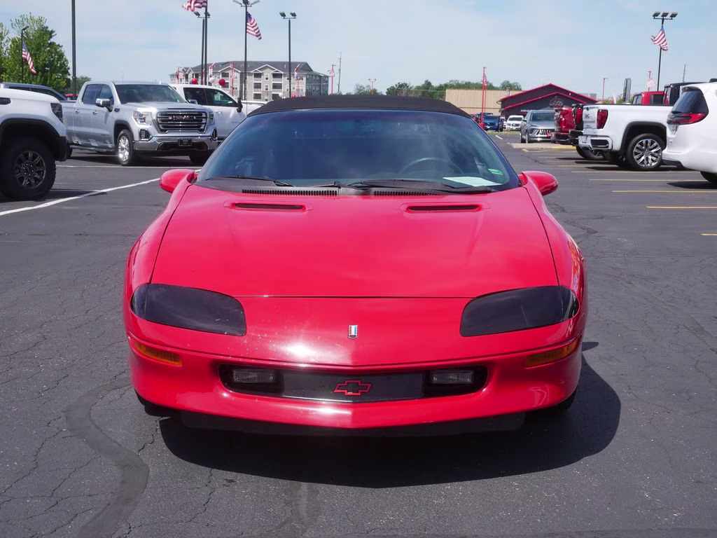 1995 Red Chevrolet Camaro Z28 RWD Convertible