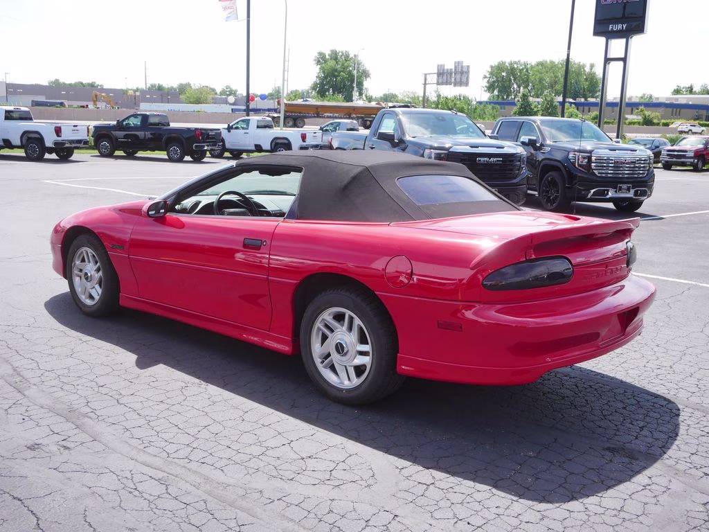 1995 Red Chevrolet Camaro Z28 RWD Convertible