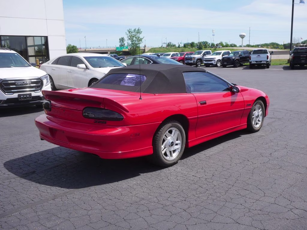 1995 Red Chevrolet Camaro Z28 RWD Convertible