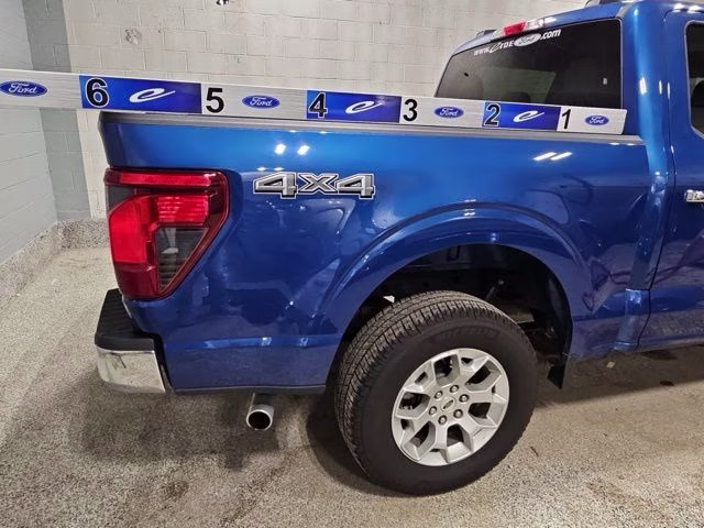 2025 Atlas Blue Metallic Ford F-150 XLT 4X4 Truck