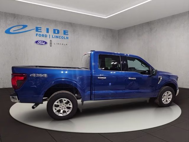 2025 Atlas Blue Metallic Ford F-150 XLT 4X4 Truck