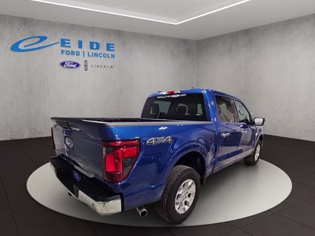 2025 Atlas Blue Metallic Ford F-150 XLT 4X4 Truck