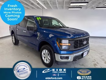 2025 Blue Ford F-150 XLT 4X4 Truck