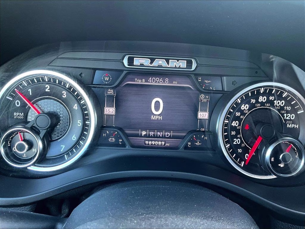 2019 Bright White Clearcoat Ram 1500 Big Horn/Lone Star 4X4 Truck