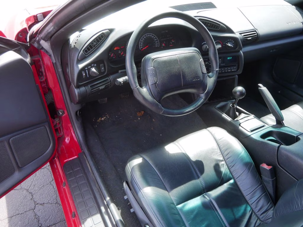 1995 Red Chevrolet Camaro Z28 RWD Convertible