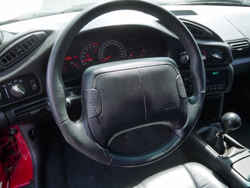 1995 Red Chevrolet Camaro Z28 RWD Convertible