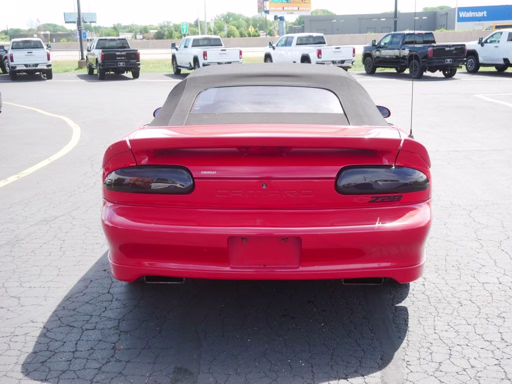 1995 Red Chevrolet Camaro Z28 RWD Convertible