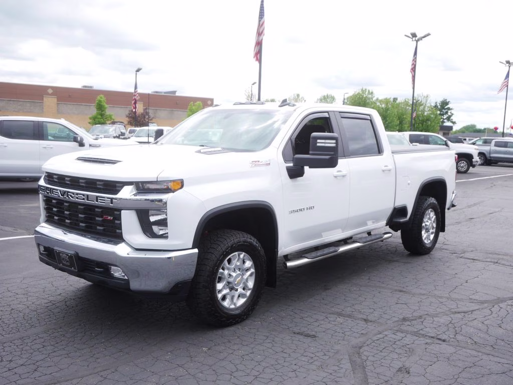 2023 Summit White Chevrolet Silverado 3500HD LT 4X4 Truck