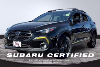 2025 Crystal Black Silica Subaru Crosstrek Sport AWD SUV