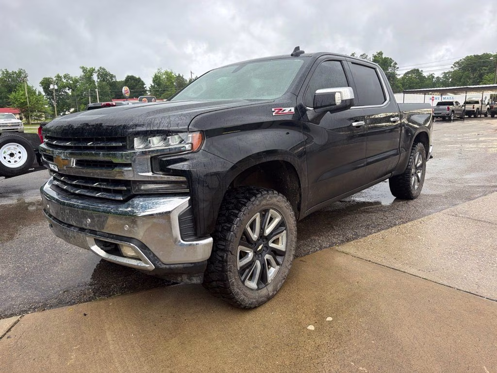 2021 Black Chevrolet Silverado 1500 LTZ 4X4 Truck