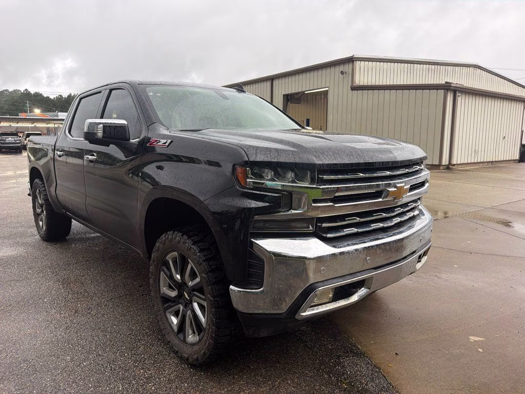 2021 Black Chevrolet Silverado 1500 LTZ 4X4 Truck