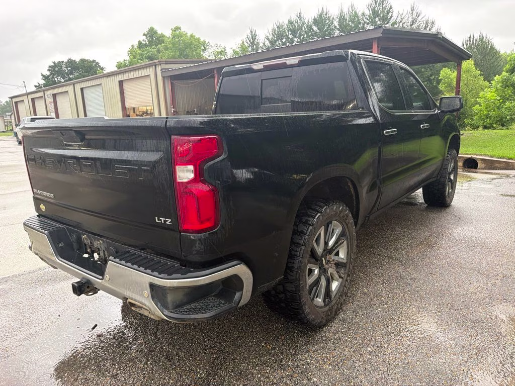 2021 Black Chevrolet Silverado 1500 LTZ 4X4 Truck