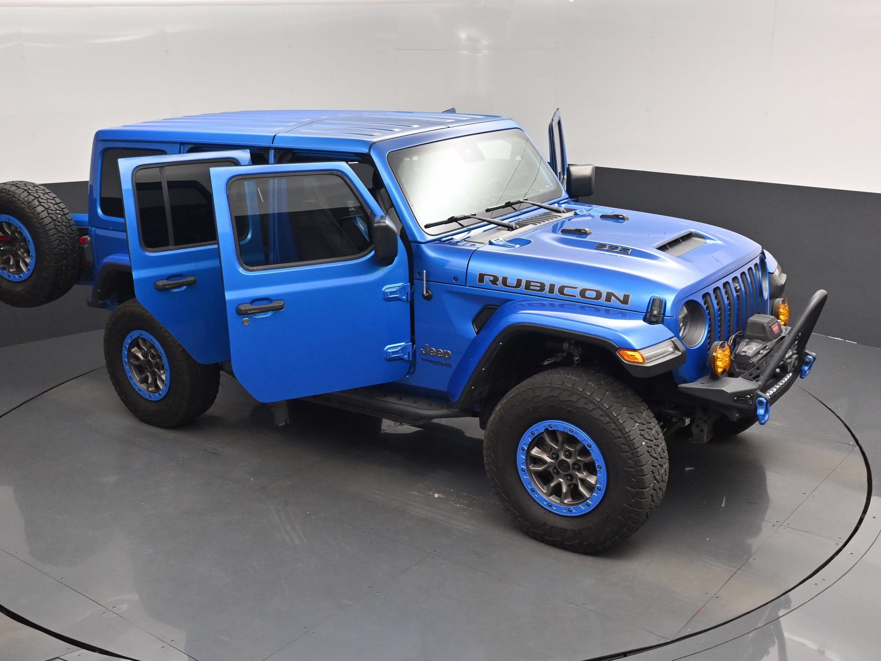2022 Hydro Blue Pearl Coat Jeep Wrangler Unlimited Rubicon 392 4X4 SUV