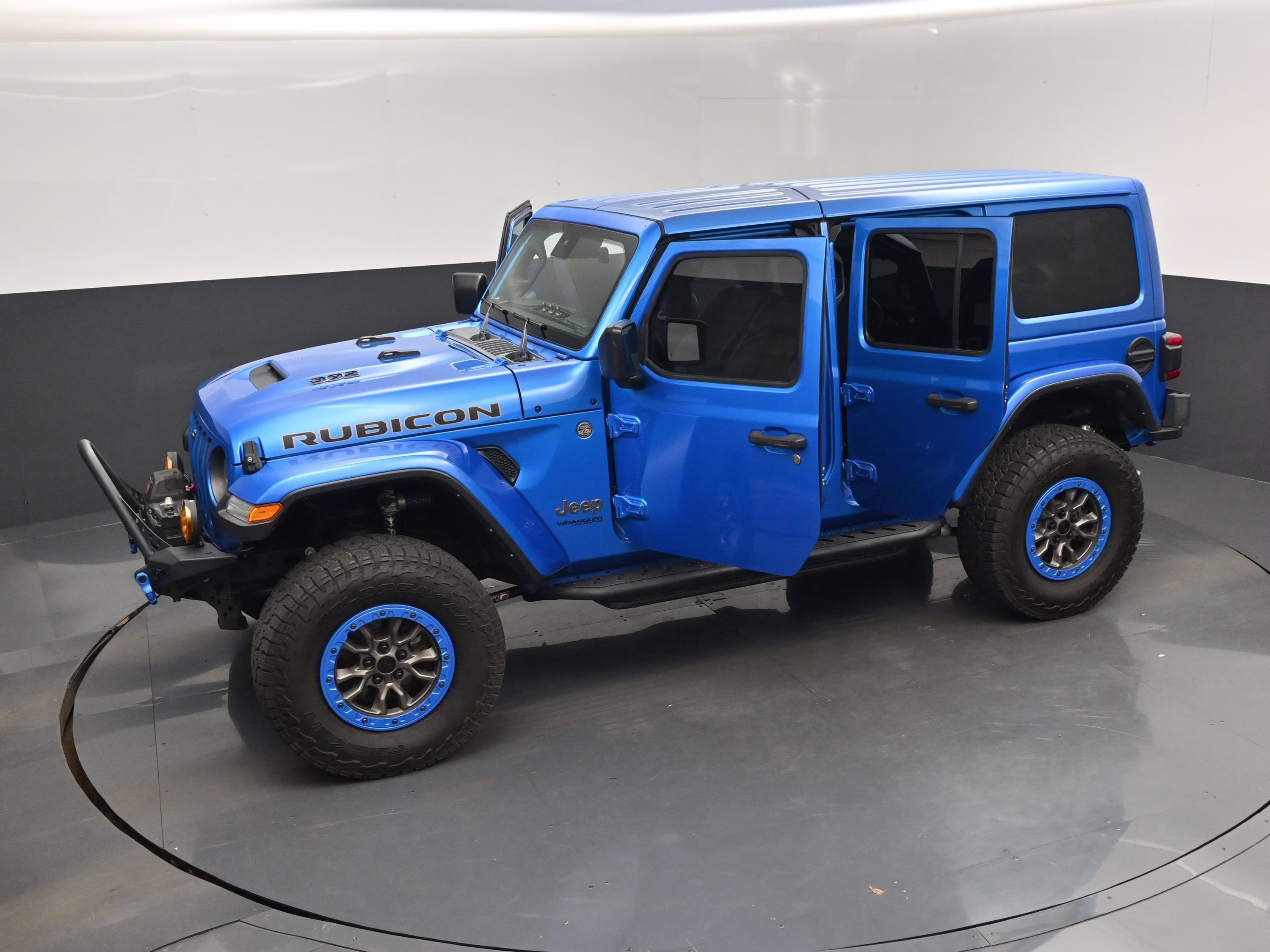 2022 Hydro Blue Pearl Coat Jeep Wrangler Unlimited Rubicon 392 4X4 SUV