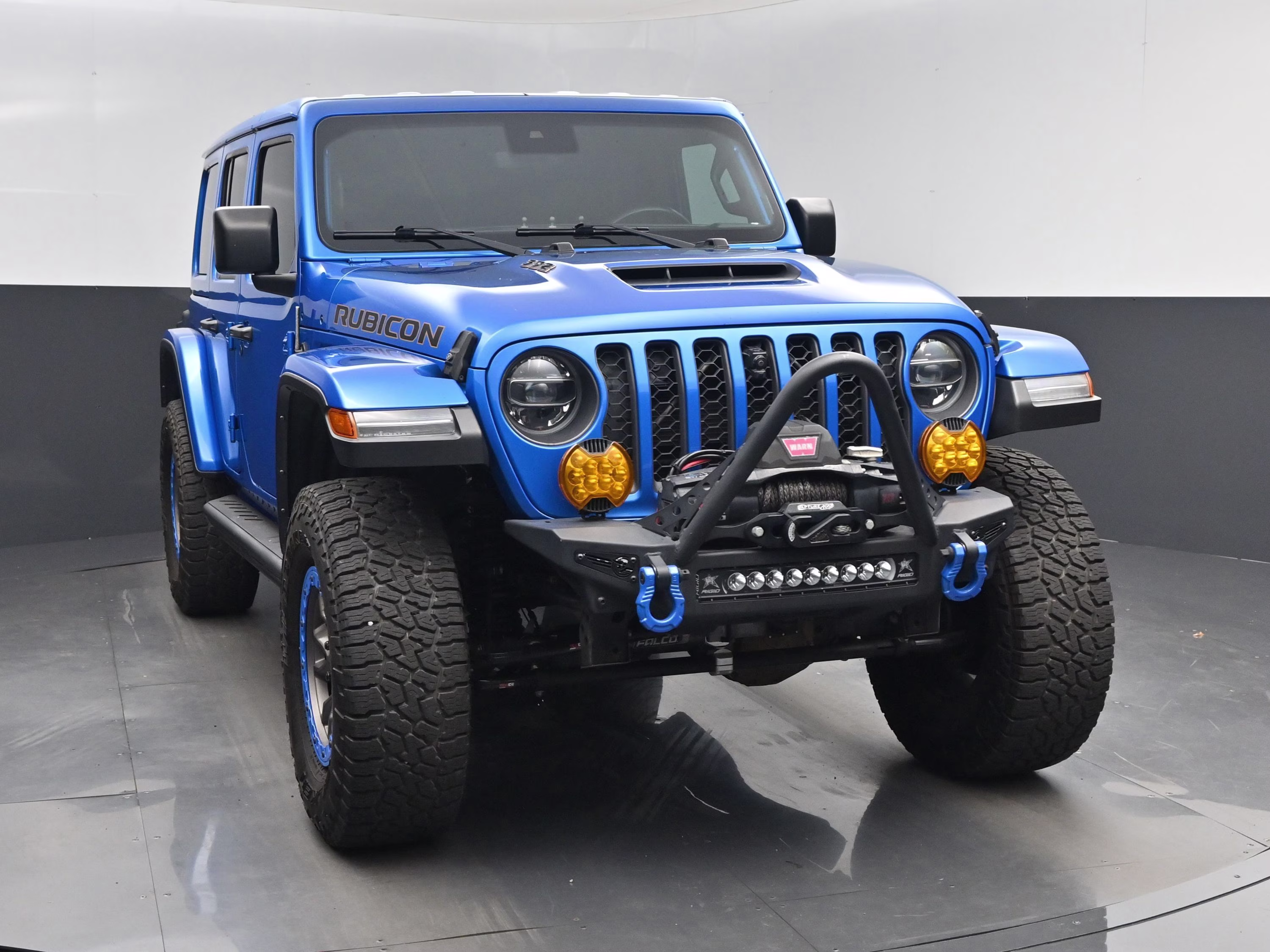 2022 Hydro Blue Pearl Coat Jeep Wrangler Unlimited Rubicon 392 4X4 SUV