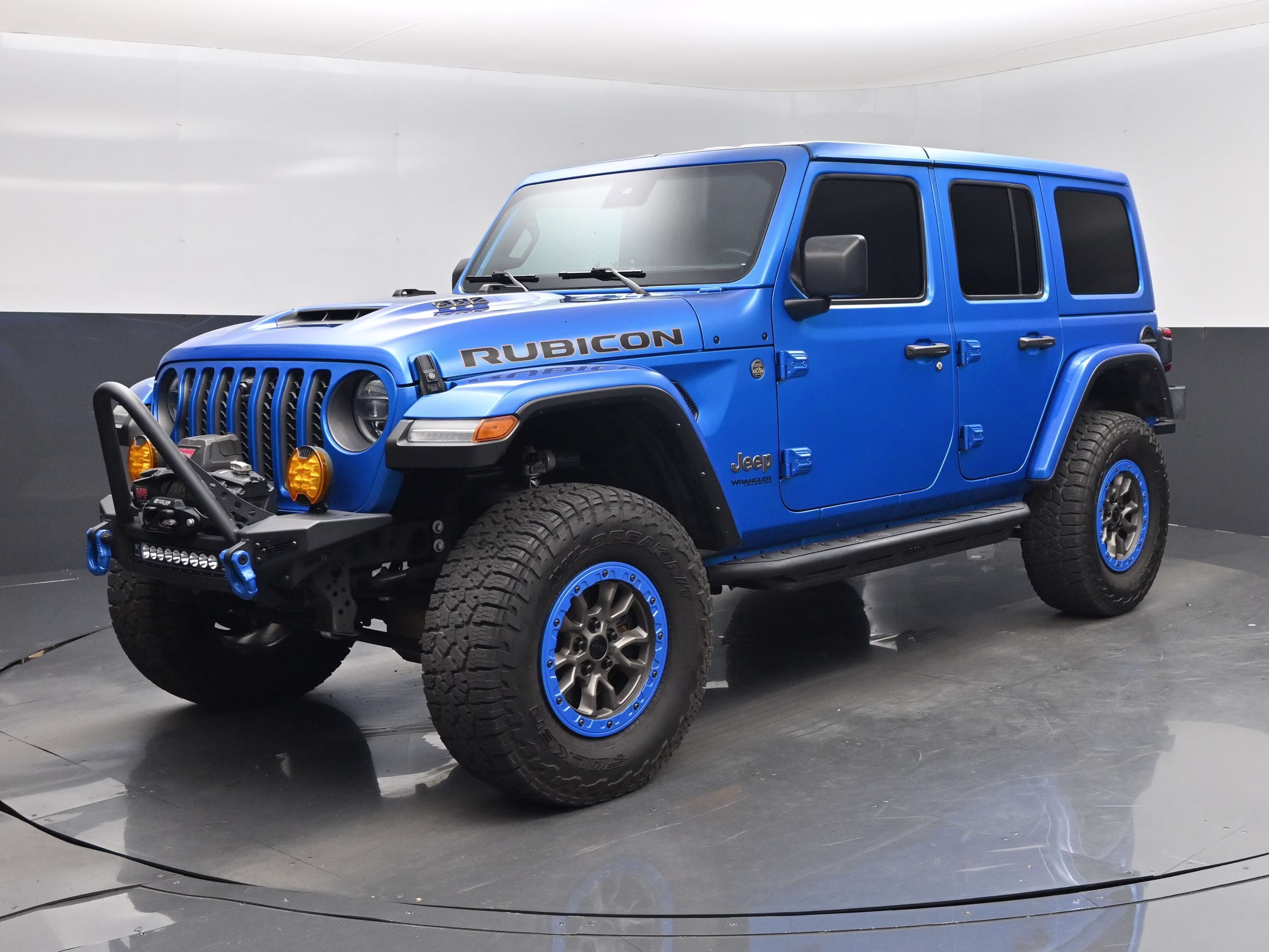 2022 Hydro Blue Pearl Coat Jeep Wrangler Unlimited Rubicon 392 4X4 SUV