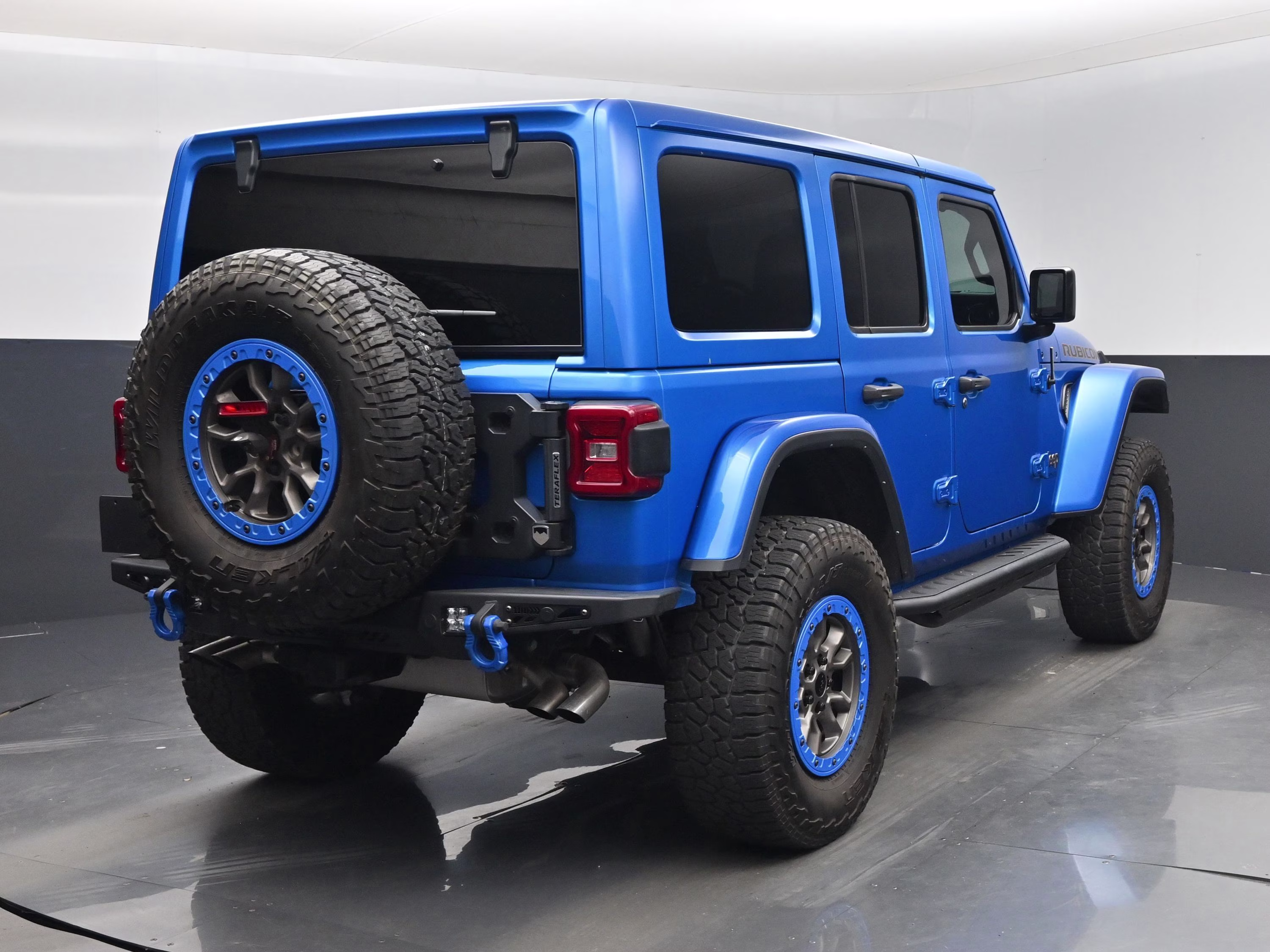 2022 Hydro Blue Pearl Coat Jeep Wrangler Unlimited Rubicon 392 4X4 SUV
