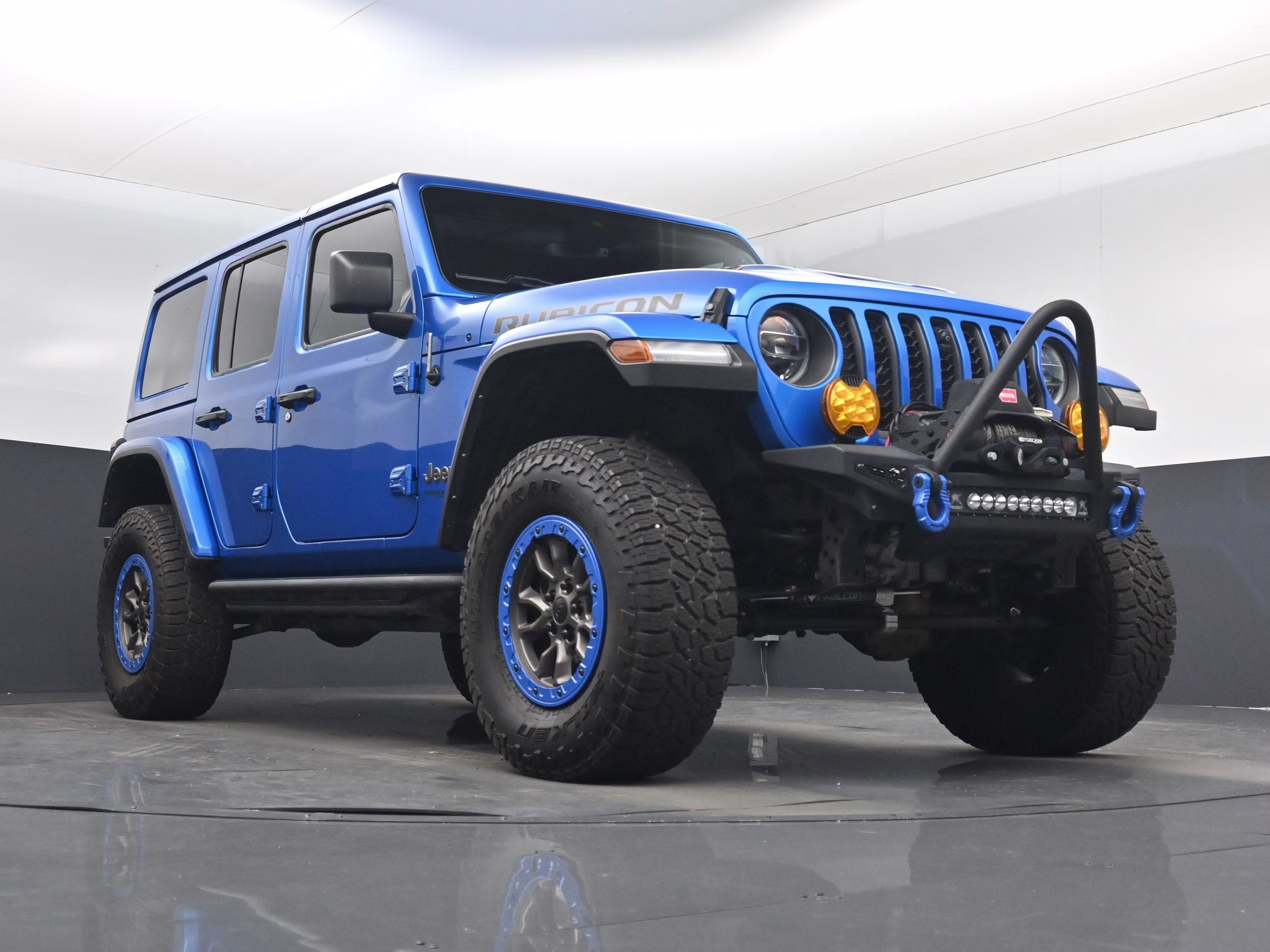 2022 Hydro Blue Pearl Coat Jeep Wrangler Unlimited Rubicon 392 4X4 SUV