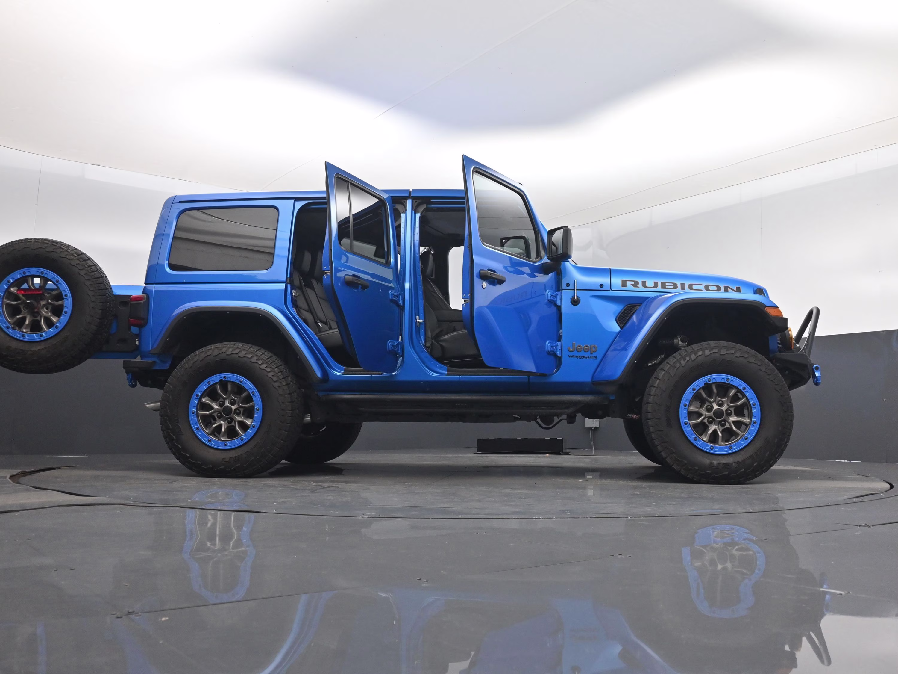 2022 Hydro Blue Pearl Coat Jeep Wrangler Unlimited Rubicon 392 4X4 SUV