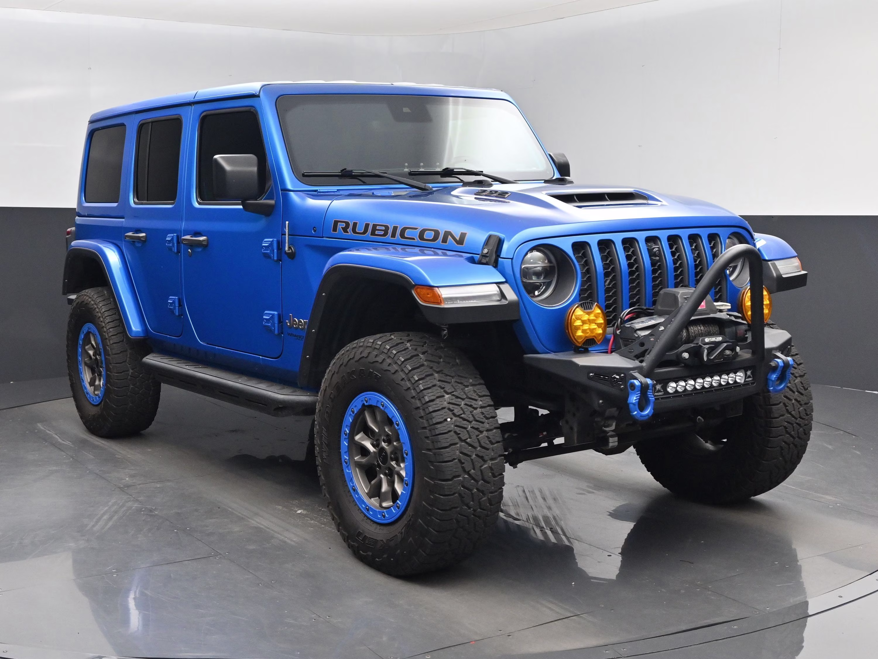 2022 Hydro Blue Pearl Coat Jeep Wrangler Unlimited Rubicon 392 4X4 SUV