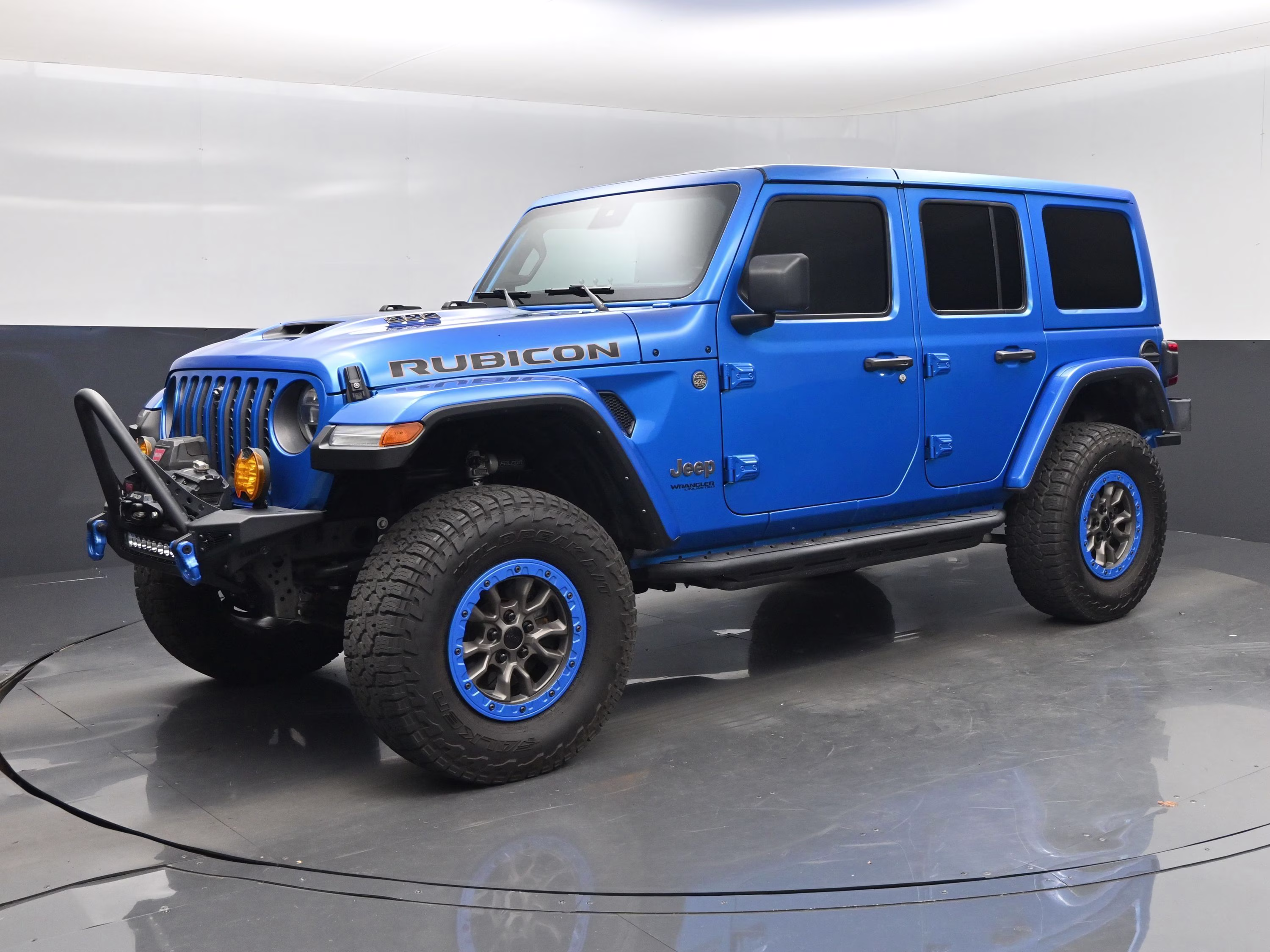 2022 Hydro Blue Pearl Coat Jeep Wrangler Unlimited Rubicon 392 4X4 SUV