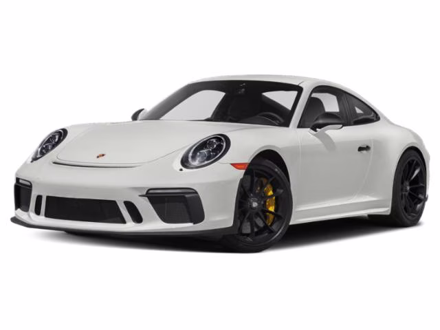 2018 White Porsche 911 GT3 RWD Coupe