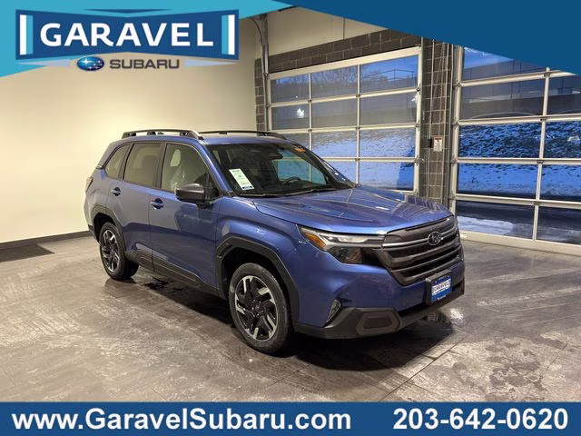 2026 Blue Subaru Forester Limited AWD SUV