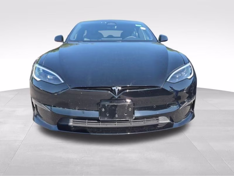2023 Black Tesla Model S Standard Range AWD Hatchback