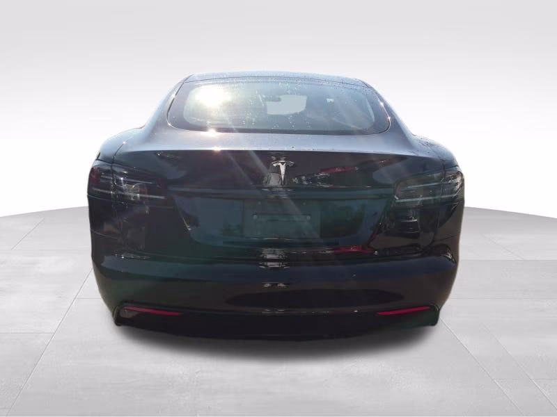 2023 Black Tesla Model S Standard Range AWD Hatchback