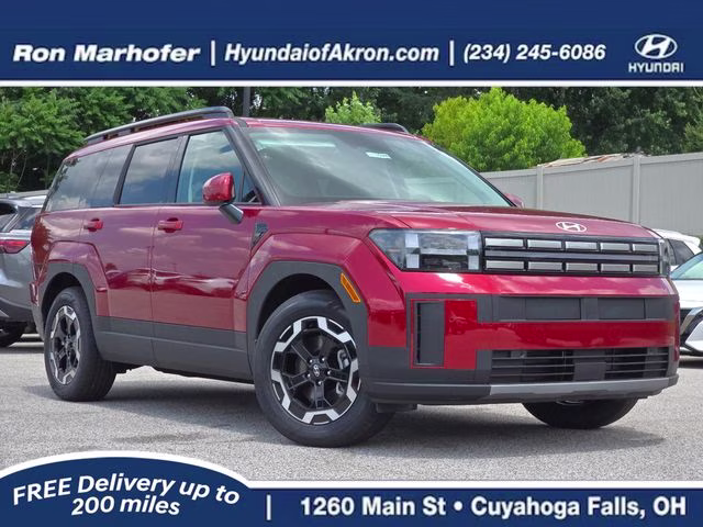 2026 Ultimate Red Hyundai Santa Fe SEL AWD SUV
