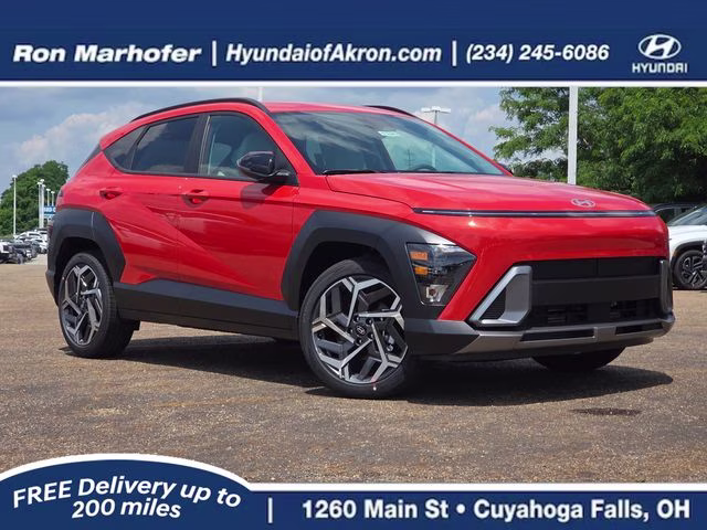 2026 Soultronic Orange Pearl Hyundai Kona SEL Premium FWD SUV