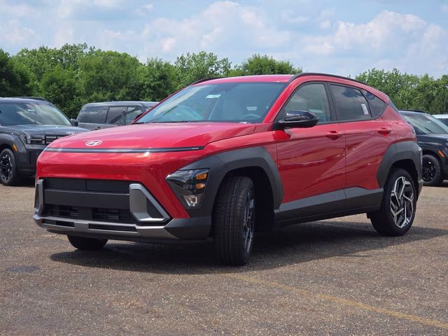 2026 Soultronic Orange Pearl Hyundai Kona SEL Premium FWD SUV