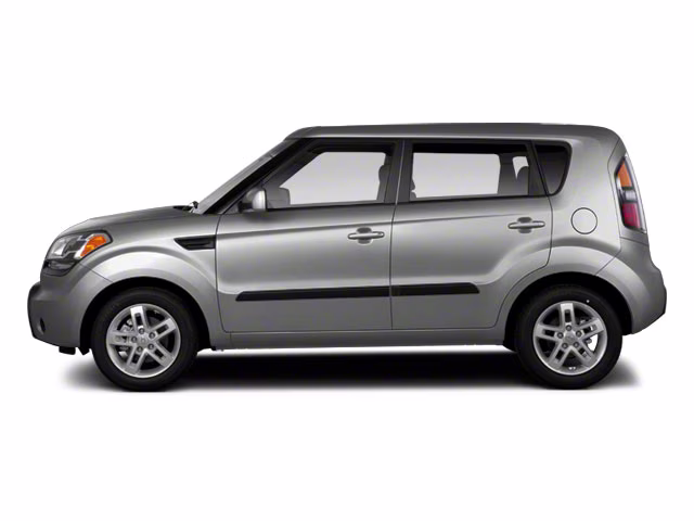 2010 Bright Silver Kia Soul Plus FWD Hatchback