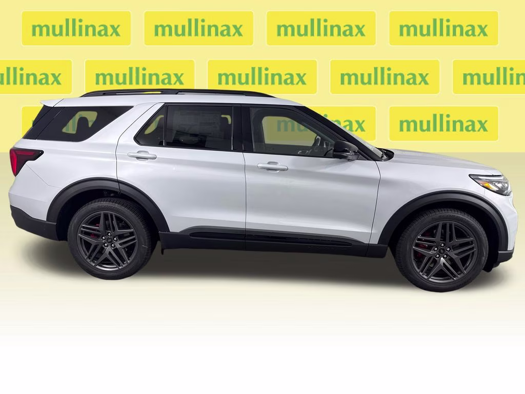 2026 Space White Metallic Ford Explorer ST 4X4 SUV