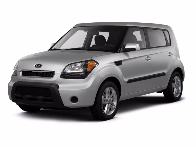 2010 Bright Silver Kia Soul Plus FWD Hatchback