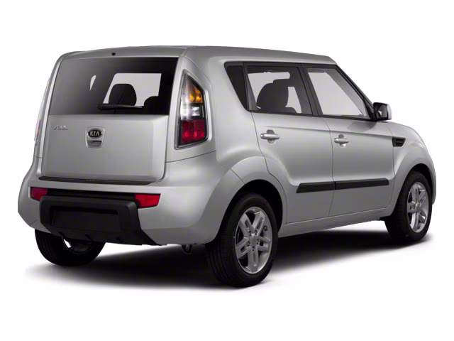 2010 Bright Silver Kia Soul Plus FWD Hatchback
