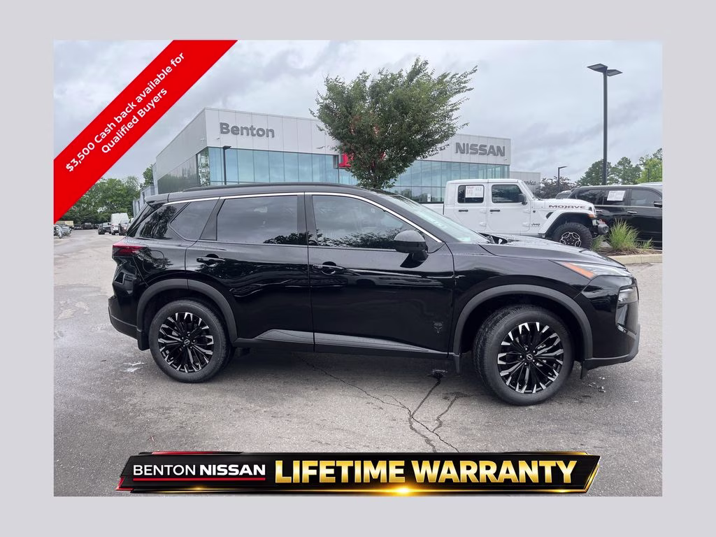 2026 Super Black Nissan Rogue Dark Armor FWD SUV