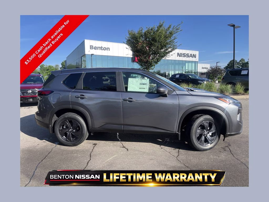 2026 Gun Metallic Nissan Rogue SV FWD SUV