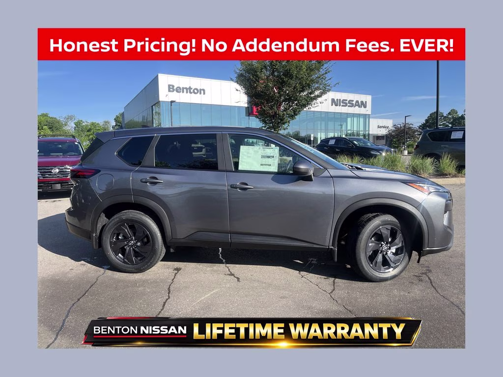 2026 Gun Metallic Nissan Rogue SV FWD SUV