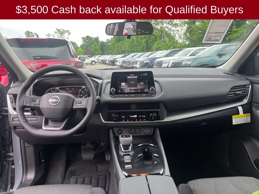 2026 Boulder Gray Pearl Nissan Rogue SV FWD SUV