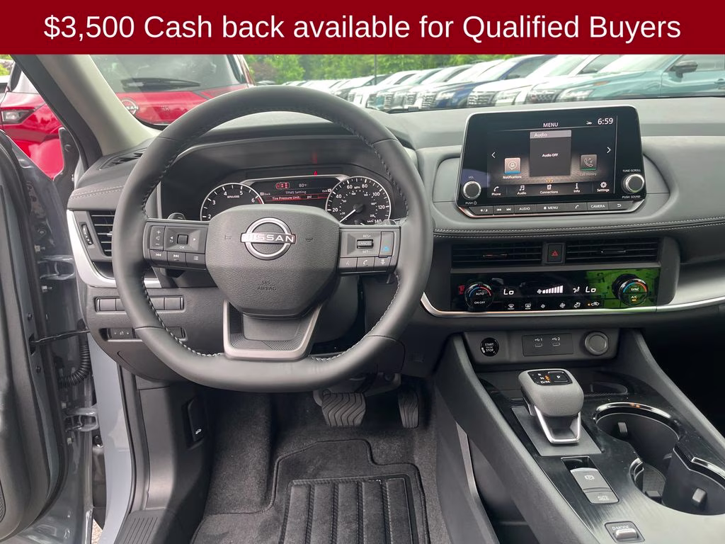 2026 Boulder Gray Pearl Nissan Rogue SV FWD SUV