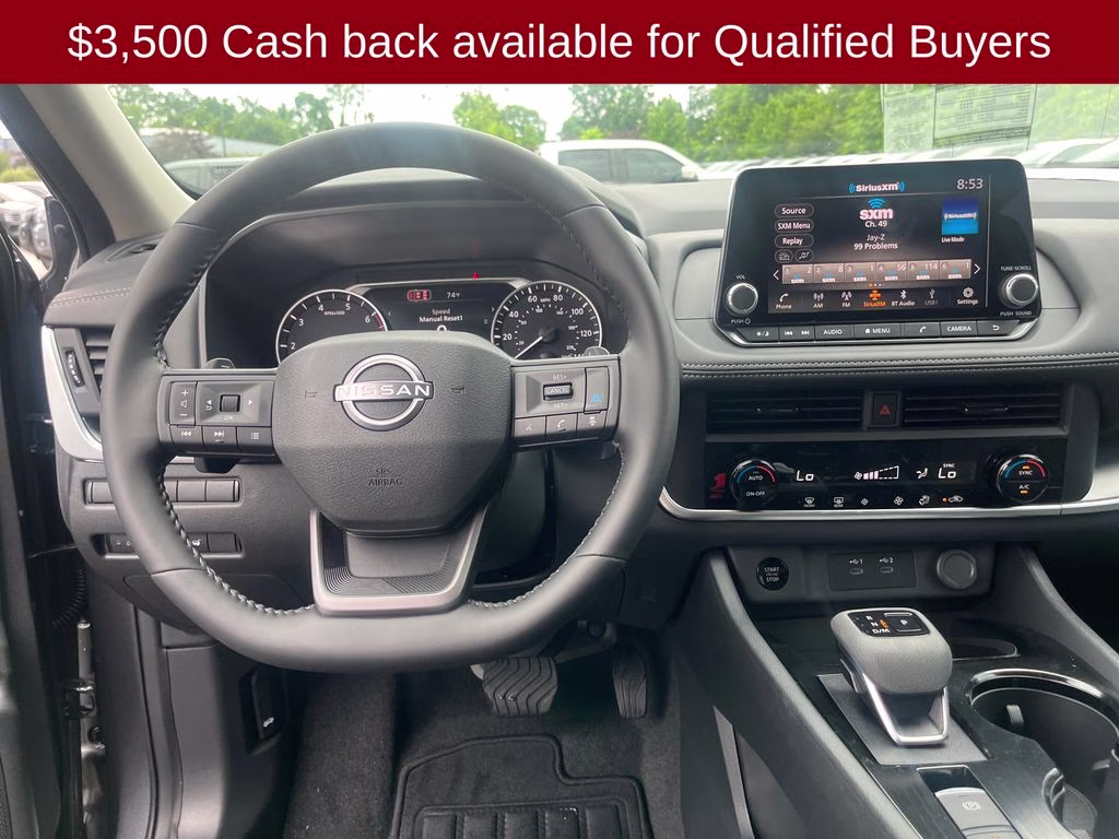 2026 Gun Metallic Nissan Rogue SV FWD SUV