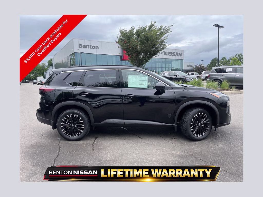 2026 Super Black Nissan Rogue Dark Armor FWD SUV